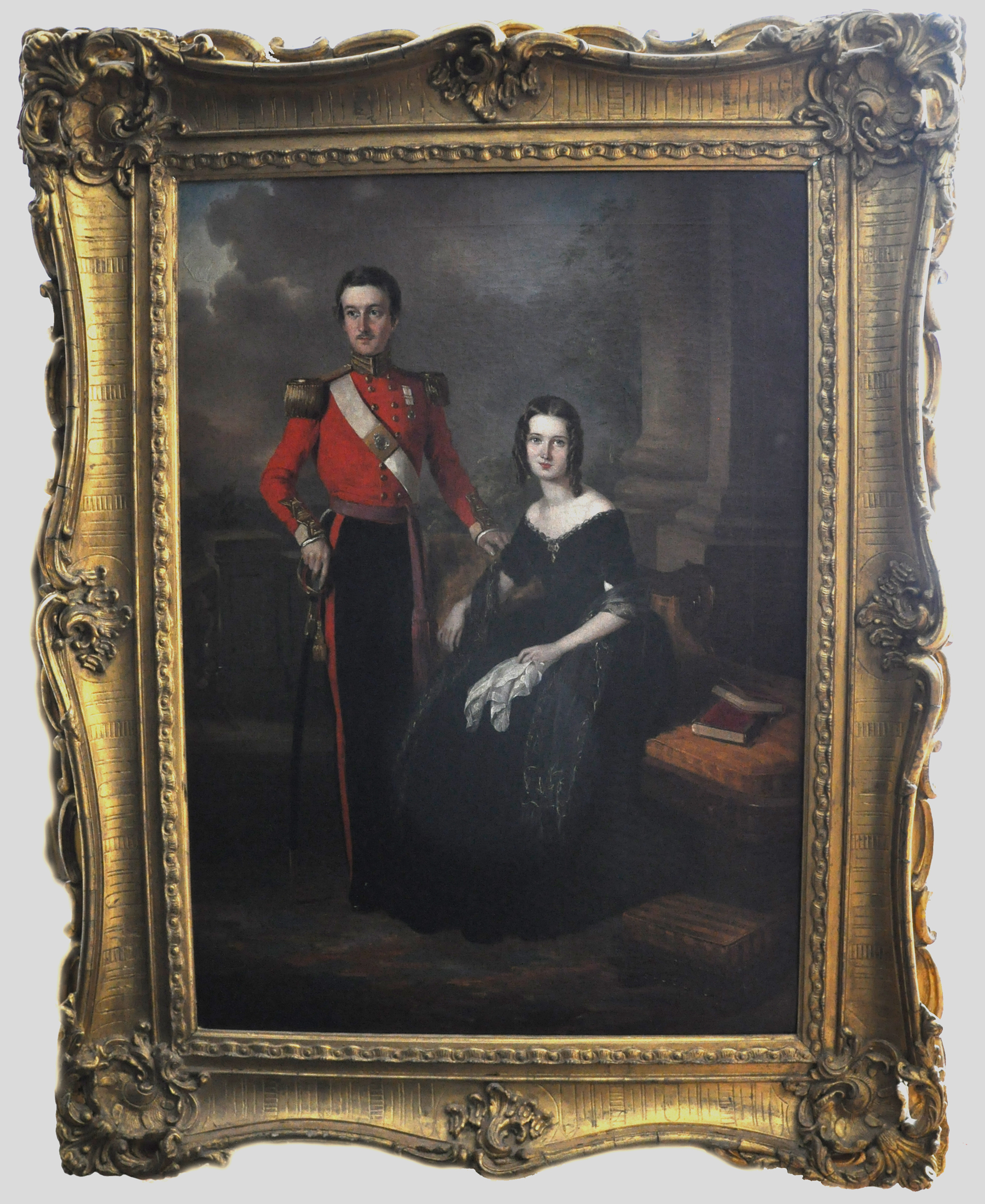 Charles Daggett Gallery Notting Hill Gate London Antique Frames George Duncan Beechey 19th Century British Painting